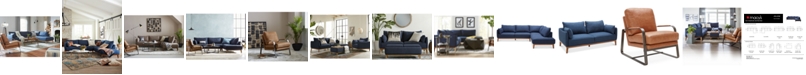 Furniture Jollene Fabric Sectional and Sofa Collection, Created for Macy's